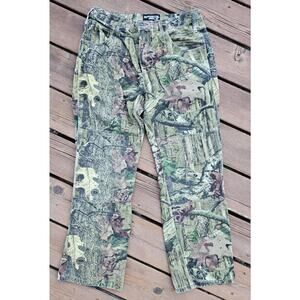 Mossy Oak Break Up Infinity Camo Pants Jeans Double Knee Men’s 32/30